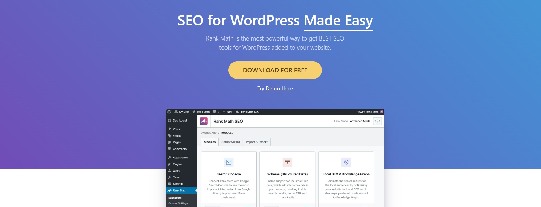 Rank Math SEO