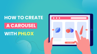 How to Create a Carousel with Phlox